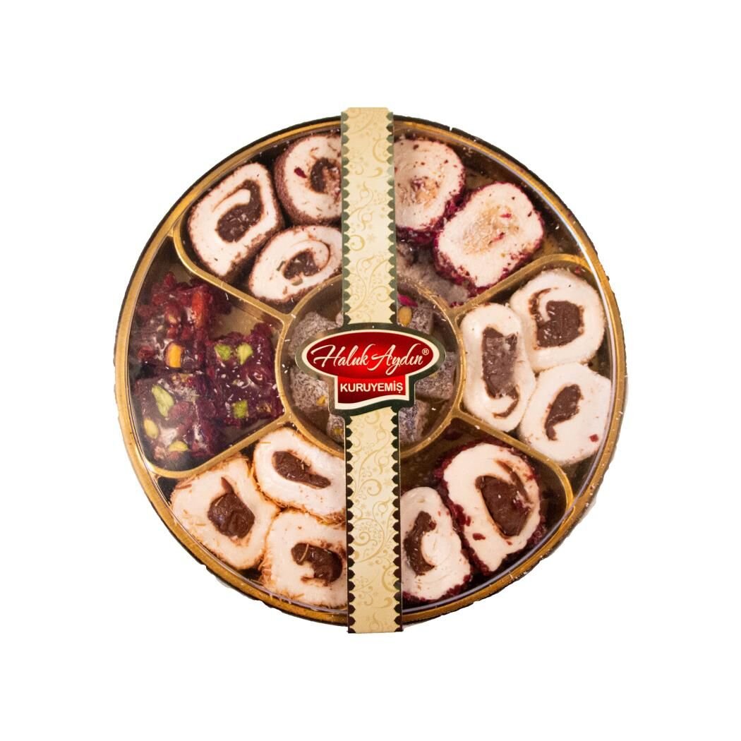 Haluk Aydın Nuts 7 Types Mixed Turkish Delight 385g