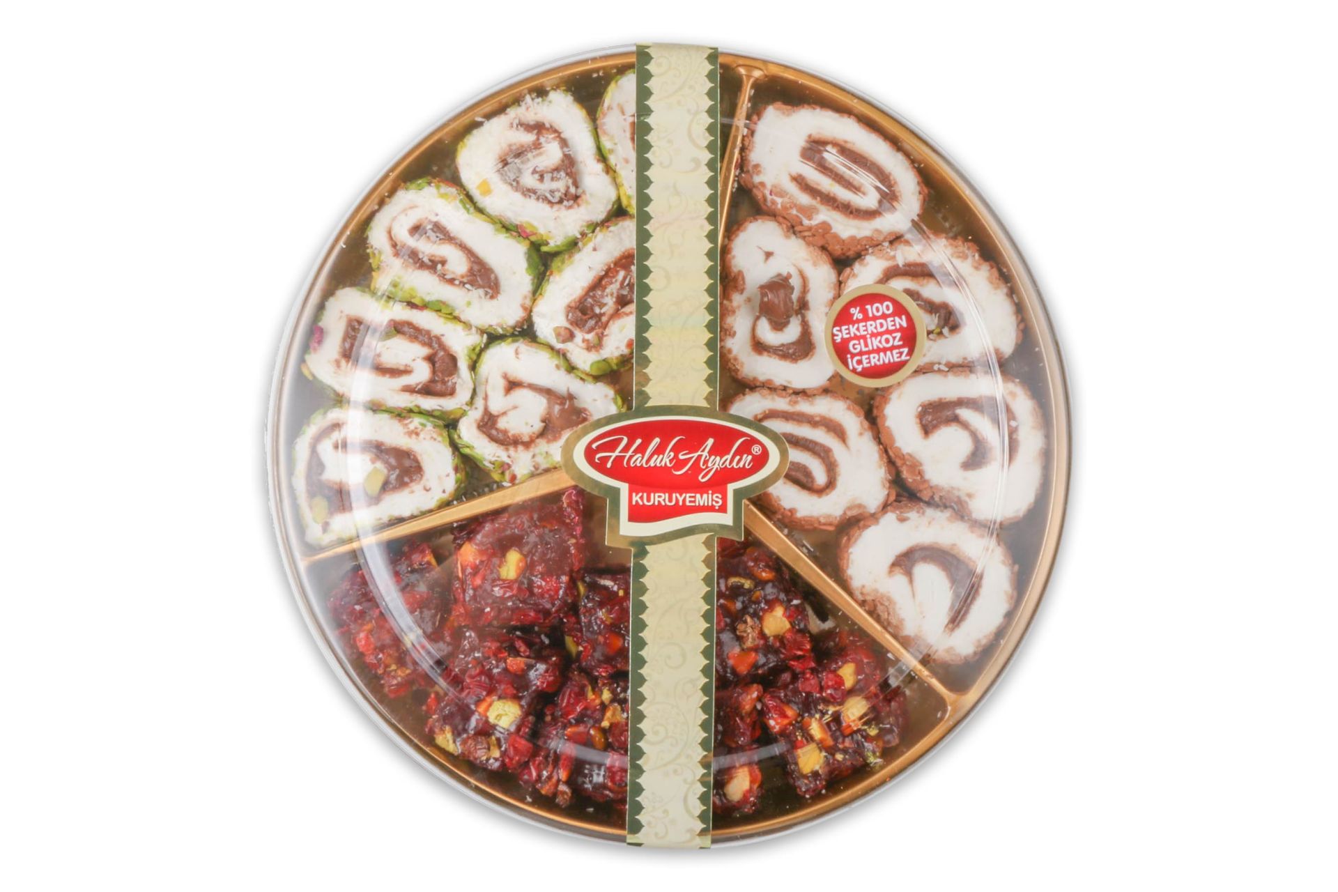 Haluk Aydın Kuruyemiş 3 Çeşit Karışık Lokum 385 G
