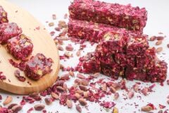 Haluk Aydın Nuts Turkish Delight with Pomegranate, Pistachio and Rose Petals 930 G