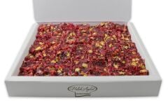 Haluk Aydın Nuts Turkish Delight with Pomegranate, Pistachio and Rose Petals 930 G