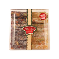 Haluk Aydın Dried Fruits and Nuts Wick Turkish Delight with Black Mulberry, Lemon, Pomegranate 220 G