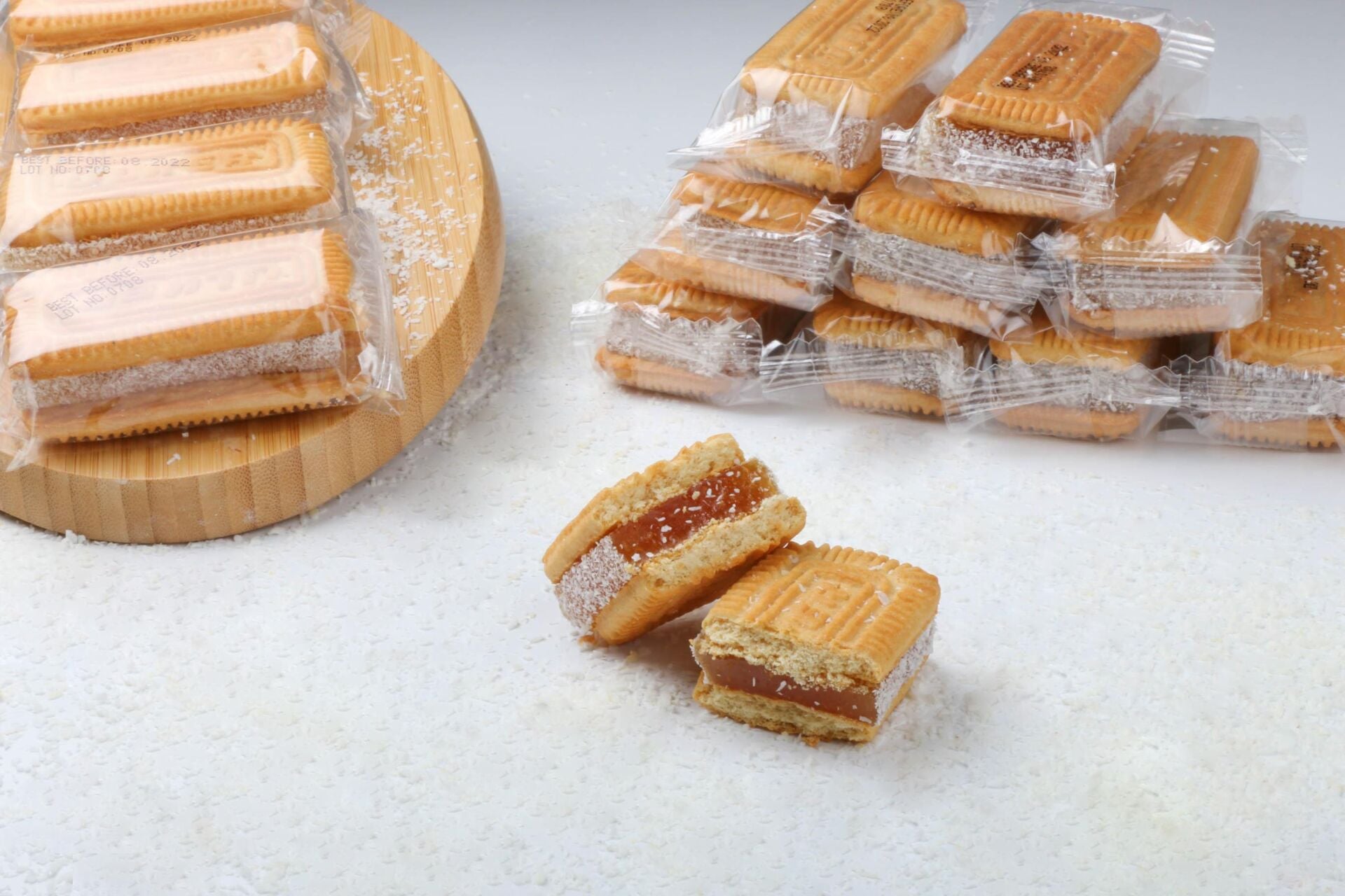 Haluk Aydın Turkish Delight with Nuts and Biscuits Plain 1 KG