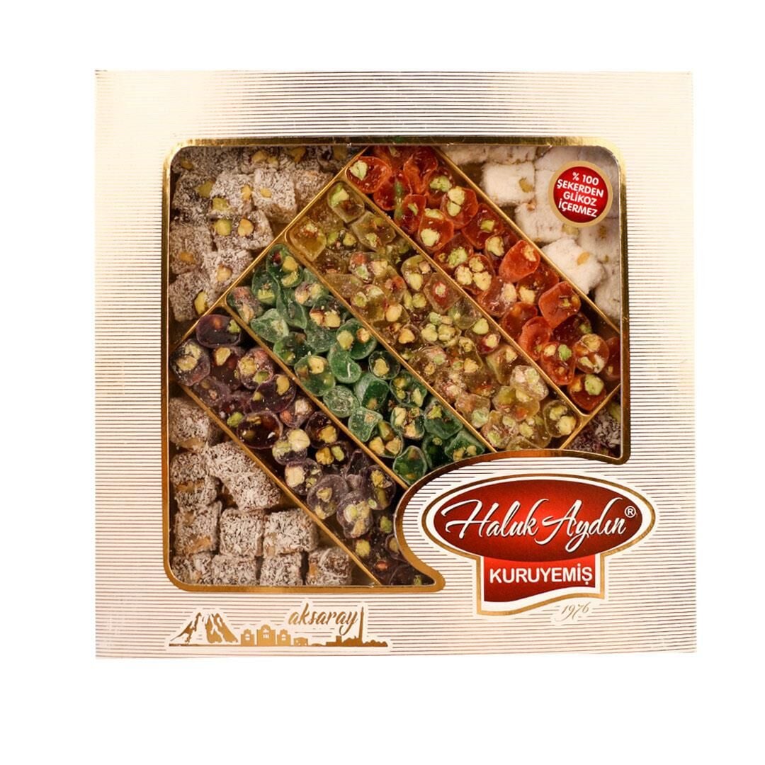 Haluk Aydın Kuruyemiş Fitil & Çifte Kavrulmuş Lokum 595 G