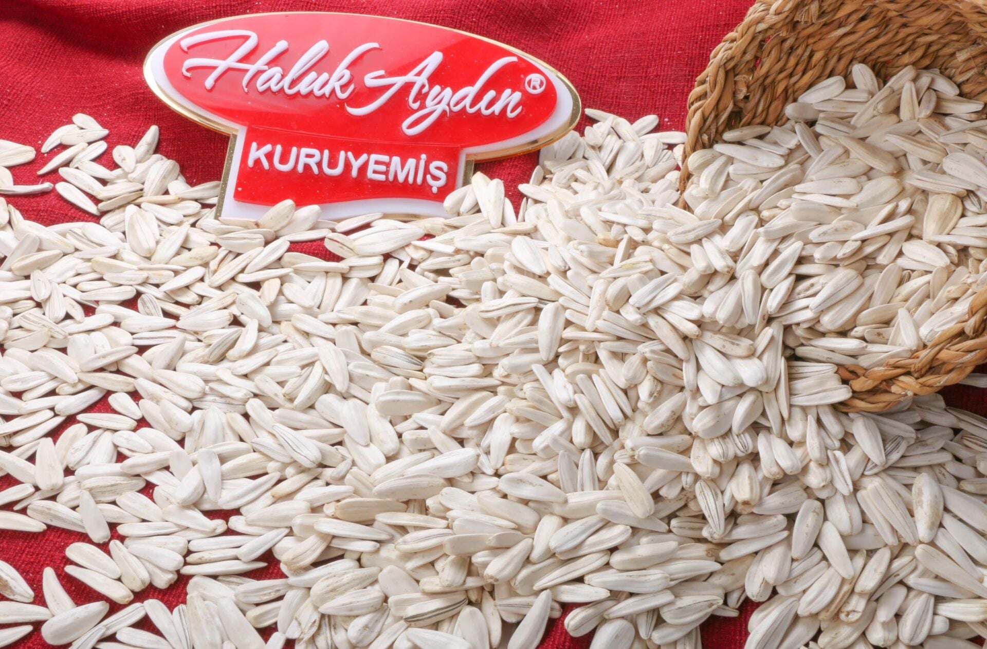 Haluk Aydın Kuruyemiş Kavrulmuş Tuzsuz Beyaz Ay Çekirdeği 1 KG