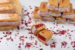 Haluk Aydın Turkish Delight with Nuts and Biscuits, Rose Flavored 1 kg