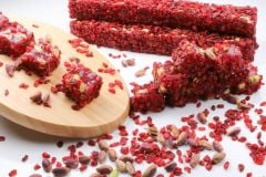 Haluk Aydın Kuruyemiş Nar Aromalı Antep Fıstıklı Zereşkli Lokum 930 G