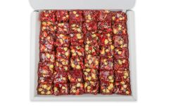 Haluk Aydın Kuruyemiş Nar Aromalı Antep Fıstıklı Zereşkli Lokum 930 G