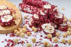 Haluk Aydın Kuruyemiş Fındık Kremalı Gül Yapraklı Lokum 700 G