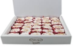 Haluk Aydın Nuts and Nuts Turkish Delight with Cream and Rose Petals 700 gr