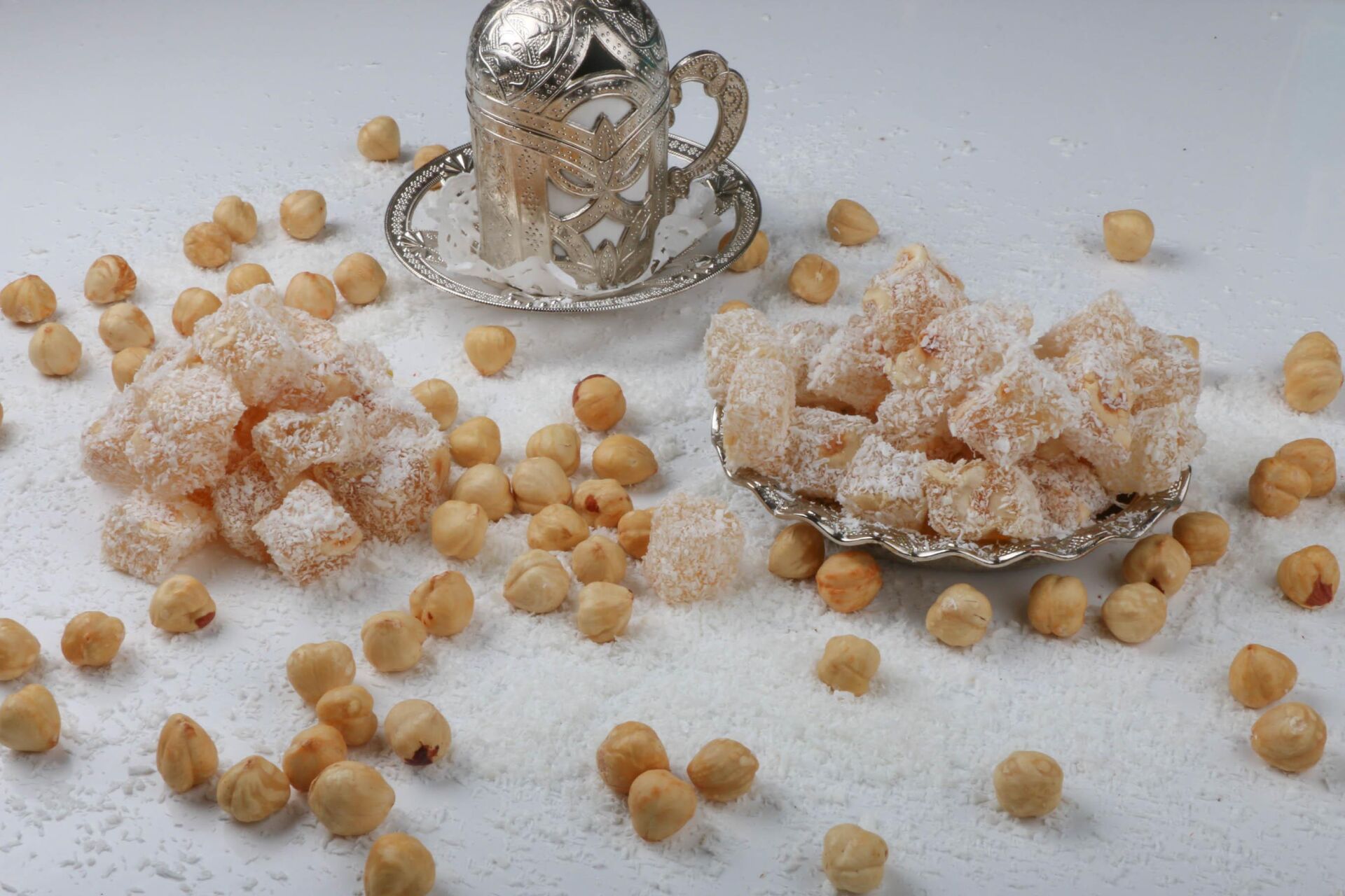 Haluk Aydın Nuts Double Roasted Hazelnut Turkish Delight 700 Gr