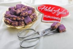 Haluk Aydın Kuruyemiş Baklava Çik.Fındıklı-Mor Velvetli 735 G