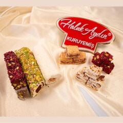Haluk Aydın Nuts Gourmet Mixed Turkish Delight 1200 Gr